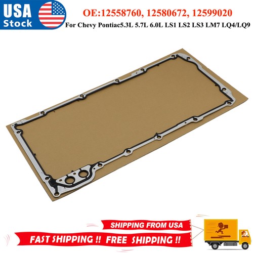 Engine oil pan gasket acdelco - pan,